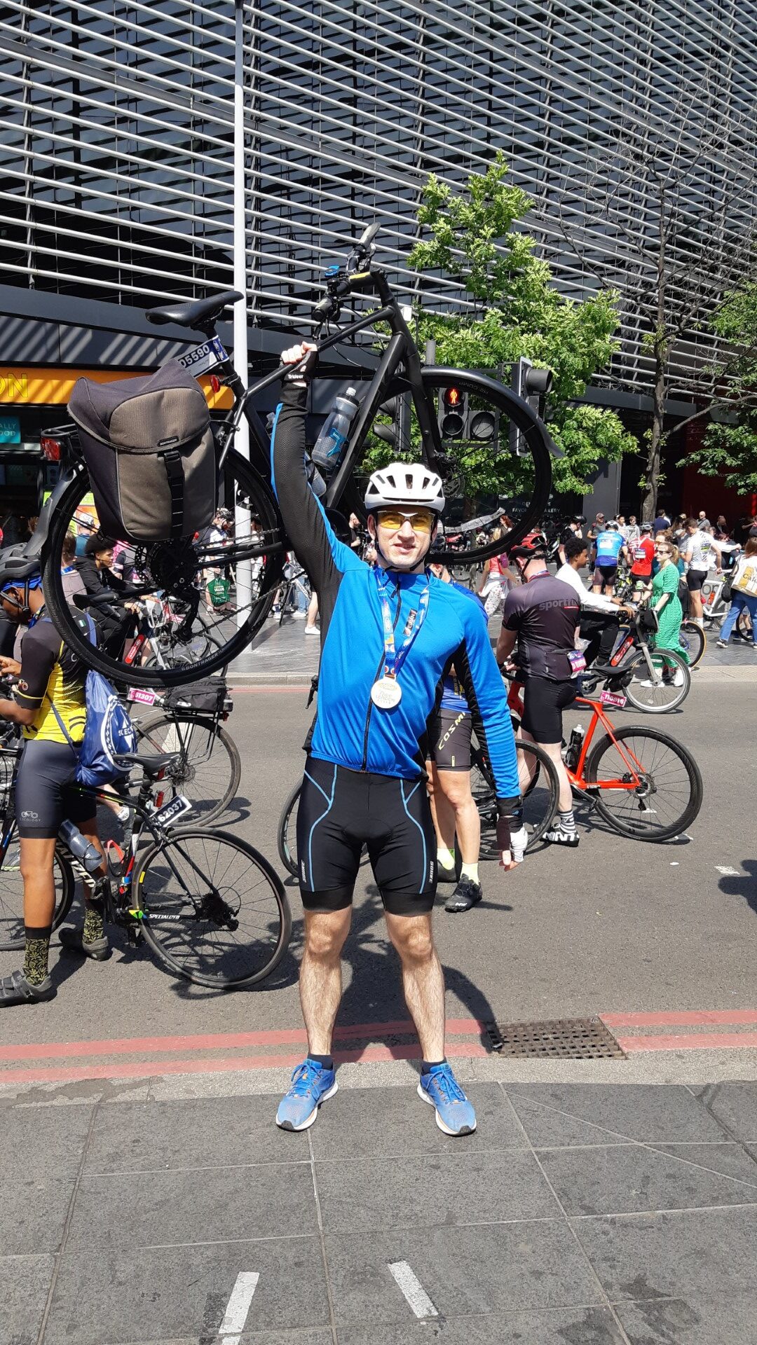 Ride LondonEssex 100 mile finish